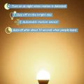 PIR Motion Sensor LED Bulb, B22, Bayonet, 13W, Warm White, 3000K, Equivalent to 100W Auto On,Off for Stairs, Garage ,Corridor, Basement, Walkway, 2 Pack. 
