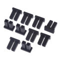 10pcs/lot  LC Optical Module Dust Plug SFP Fiber Module Protection Cover  Optical Port Dust Cap Plug Protection Plug Dual Fiber. 
