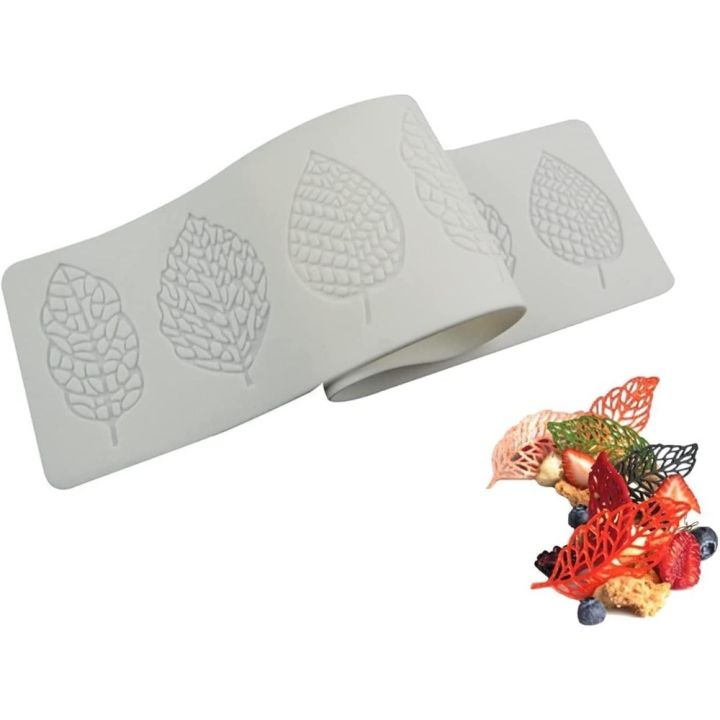 Silicone%20Fondant%20Molds%20Chocolate%20Mould%20for%20Cake%20Baking%20Moulds%20Leaf%20Shape%20Decoration%20Fondant%20%E2%80%8BMolds%20Versatile%20Cake%20Decorating%20-%20Image%203