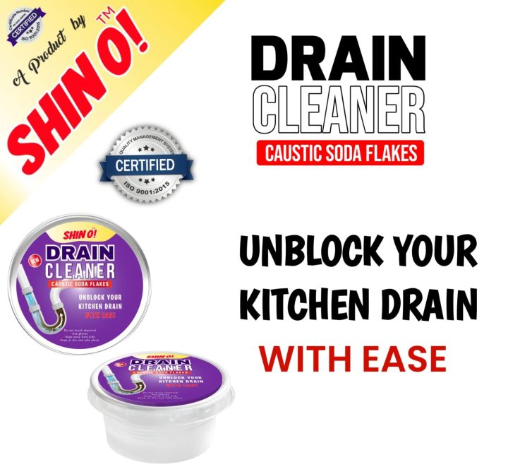 Drain cleaner - caustic soda flex