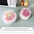 Anti Splatter Heating Sealing Cover Lid with Steam Vents Fresh-keeping Plate Bowl Cover Stackable Microwave Splatter Cover Lid. 