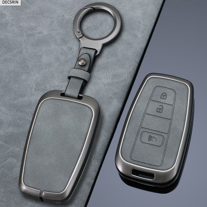 Zinc%20Alloy%20Car%20Key%20Case%20Cover%20Shell%20Fob%20For%20Toyota%20Prius%20Camry%20Corolla%20CHR%20C-HR%20RAV4%20Land%20Cruiser%20Prado%20Car%20Keychain%20Accessories%20-%20Image%204