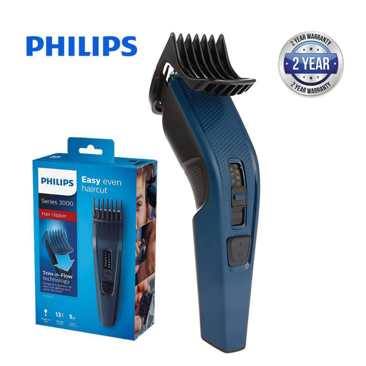 Philips HC3505/15 Series-3000 Corded HairClipper Trimmer