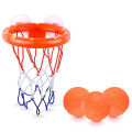 Bathroom Suction Cup Basketball Frame Playing Water Basketball Holder Indoor Mini Shooting Baby Kids Bath Toys. 