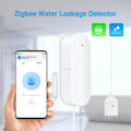 Ewelink Zigbee3.0 Water Sensor Alarm Water Leak Detector Flood Alert Overflow Security Alarm System Works With Zigbee Gateway. 