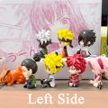 8pcs Set Anime Naruto Figure Kakashi Sasuke Uchiha Itachi Gaara Haruno Sakura Action Figural Q Version PVC Model Kids Toys . 