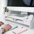 Monitor Riser 3-Tier Desktop Shelf Monitor Stand Riser Desk Shelf Riser computer Rack Monitor Holder Elevated PC Screen Stand. 