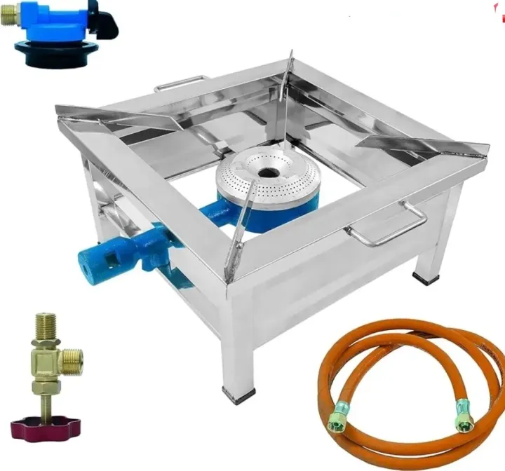 Stainless%20Steel%2012%20Inch%20Single%20Burner%20Bhatti%20Chulo%20(%20full%20Set%20Up)%20-%20Image%204