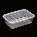 Disposable Plastic Container 500 ml | Transparent food storage container | Pack of 10 or 30. 