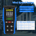 Extendable Probe Thermal Anemometer for HVAC with LCD Screen Wind Speed And Air Volume Measurement Maximum Minimum Function9000F. 