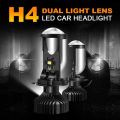 Y6 H4 Hi-Lo Mini Projector Lens Car Styling Headlights. 
