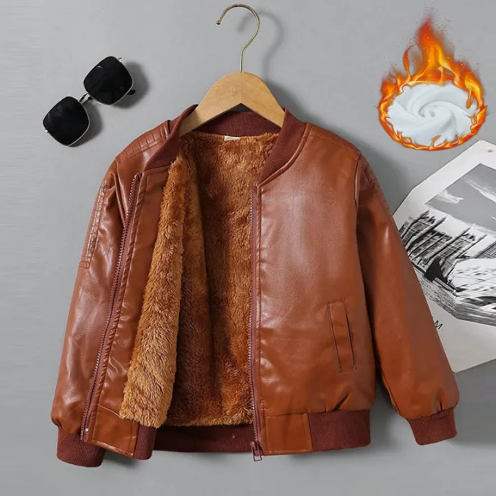 Boys%20Plus%20Velvet%20Thick%20Leather%20Jackets%20Kids%20Girls%20Autumn%20Winter%20Coat%20Fashion%20Clothing%20Children's%20Warm%20PU%20Leather%20Outerwear%202-14Y%20-%20Image%203