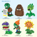 Plants VS Zombies Blocks Small Cartoon Mini Building Block Peashooter SunFlower Chomper Assemble Action Model Doll Toy for Kids.