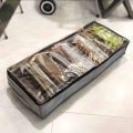 6 Pocket Shoes Organizer,Dust Prof Shoes Storage Bag,Portable. 