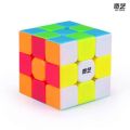 Qiyi Warrior S Rubiks Cube 3x3 Stickerless Magic Speed Cube 3x3 Puzzle Toys Educational Brain Activity For Kids And Adults To Solve Problems. 