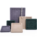 Velvet Jewelry Display Tray - Luxury Ring Pendant Bracelet Necklace Gold Showcase Organizer. 