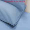 1 Piece Of Matte Solid Color Pillowcase, Bedroom Pocket Sealed Soft Pillowcase, Bedding. 