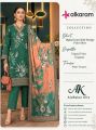 Women's 3 Piece Digital Printed Linen Suit With Same Printed Linen Dupatta and Dyed Trouser. 