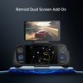 Retroid Dual Screen Add-on 5.5 inch OLED Back Clip Screen For Retroid Pocket 5 RP5/RPmini V2/RP4 Pro Extended Display Screen. 