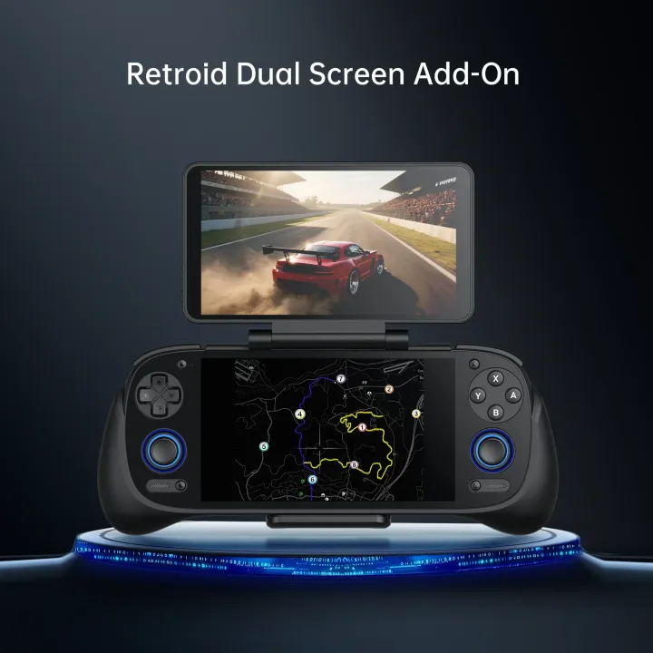 Retroid%20Dual%20Screen%20Add-on%205.5%20inch%20OLED%20Back%20Clip%20Screen%20For%20Retroid%20Pocket%205%20RP5/RPmini%20V2/RP4%20Pro%20Extended%20Display%20Screen%20-%20Image%202