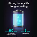 150Hours Ultra-thin Card Digtal Voice Recorder Oculta 32GB Mini Activated Professional Sound Record Micro Flash Drive Dictaphone. 