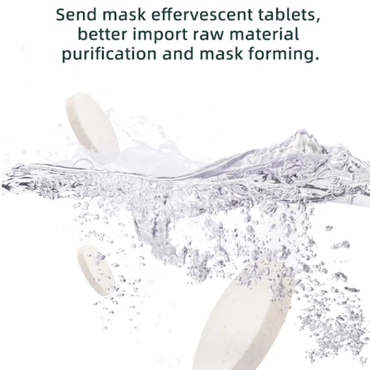 Mask Tablet 8/16/32pcs/set Facial Mask Maker Accessory Skin Collagen Face Mask ...