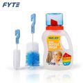 Kids Joy Bottle Wash 500ml with Brush| Baby Feeding Bottle Cleaner Liquid Washer | Milk Residue & Odor Remover. 