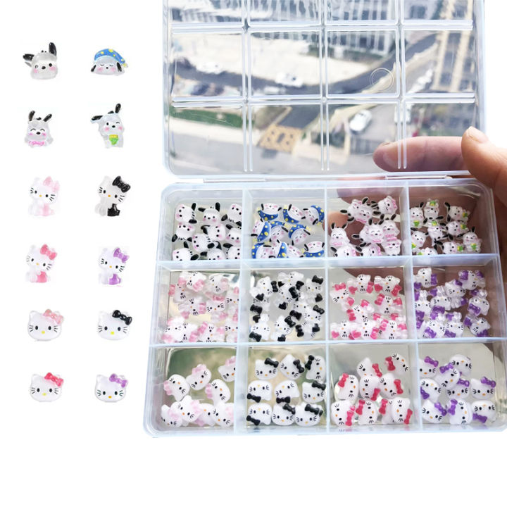 120PCS/70PCS%20Kawaii%20Sanrio%20Mini%20Nail%20Art%20Accessories%20Stickers%20HelloKitty%20DIY%20Phone%20Case%20Hairpin%20Nail%20Decoration%20Charms%20Craft%20Y2K%20-%20Image%204