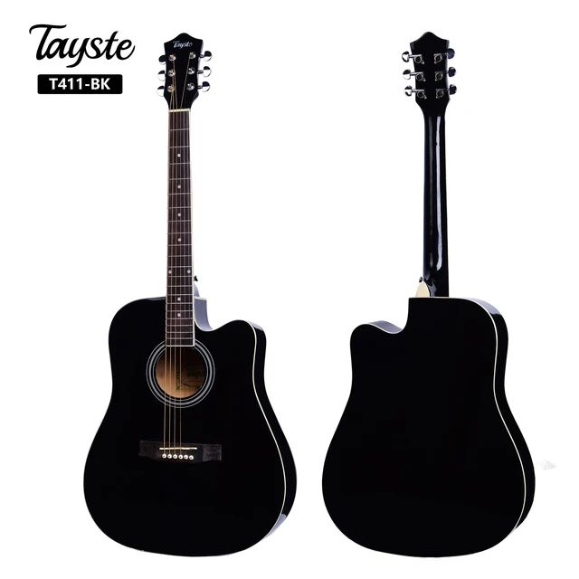'Tayste' 41 inch Acoustic Guitar : T411BK