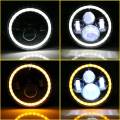 7 inch Motorcycle LED Headlight For Harley Ultra Classic Electra Glide Street Fat Boy Road King Yamaha Honda Motorbik Headlamp. 