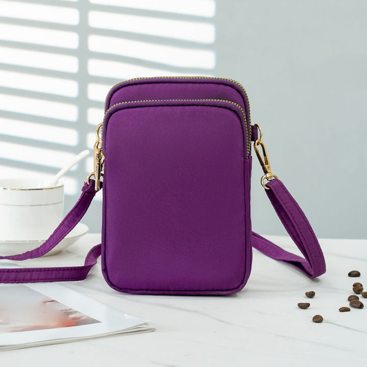 Multi-purpose%20waterproof%20wear-resistant%20large%20capacity%20crossbody%20bag%20women's%20multi-layer%20zipper%20neck%20shoulder%20mobile%20phone%20bag%20-%20Image%203