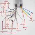72V 2000W E-bike Controller Brushless motor Controller 48V 60V 2500w 3000W MAX 80A,  9+9 =18 Mosfet, for electric motorcycle. 