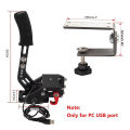 PC USB Handbrake For G25/27/29 T300 T500 SIM Racing Games Fanatecosw Dirt Rally Hand Brake System.