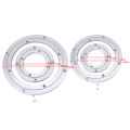 1Pc Heavy Duty Aluminium Alloy Rotating Bearing Plate Turntable Round Dining Table Bearings Swivel Plate 4in/6in/8in/10in.