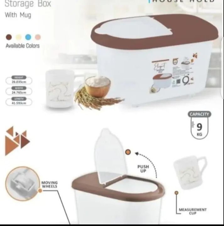Rice/Sugar /Flour Container Bucket For Storage Kitchen Accessories