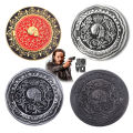 Movie John Wick Can Open Coin Big Size Badge Sofia Blood Oath Marker Keanu Reeves Continental Hotel Adjudicator Cosplay Jewelry. 