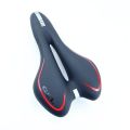 Silica Gel PU Leather Mountain Mtb Road Bicycle Saddle with Breatherable Hollow Bike Bicycle Saddle Seat Cushion Pad.