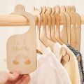 7PCS Newborn Photography Props Wooden Monthly Milestone Cards Baby Shower  for Boys and Girls Photography Accessories. 