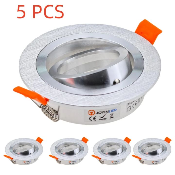 5/10pcs%20GU10%20MR16%20Round%20Recessed%20Ceiling%20Spotlights%20Frame%20LED%20Downlight%20Angle%20Adjustable%20Rotating%20Indoor%20Lighting%20Fixture%20-%20Image%202
