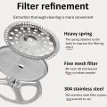 350/600/1000ML French Press Coffee Maker Pot Thickened Borosilicate Glass French Press Coffee Maker Multifunction Hand Punch Pot. 