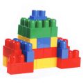 Building Blocks 54 - 95 Pieces large Big jumbo Mega Bricks construction educational Multi color block brick Assemble BPA Free toy set bag safe for kids . 