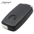 jingyuqin 3 Button Flip Remote Car Key Fob For VW PASSAT Polo Skoda Seat Polo/Golf/Beetle 1J0959753 DA/AH 1K0959753G 434Mhz ID48.