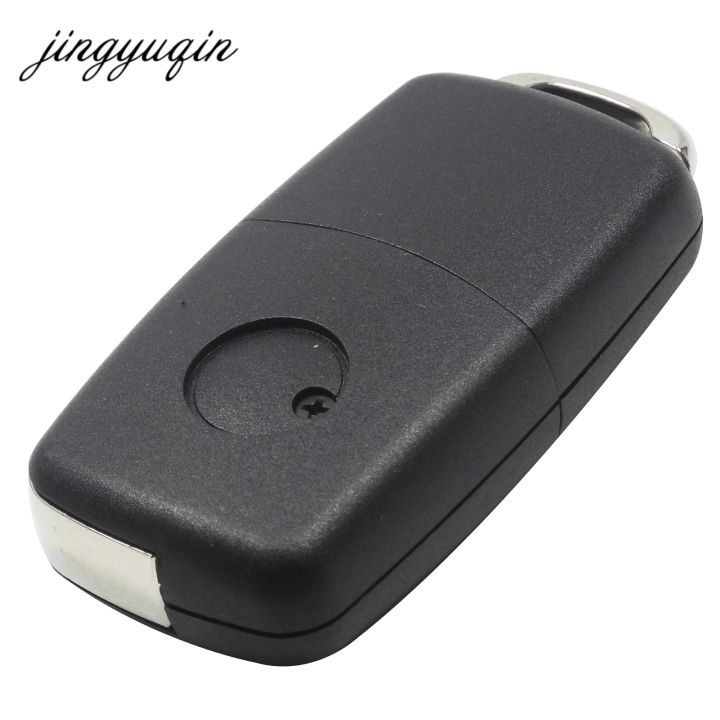 jingyuqin%203%20Button%20Flip%20Remote%20Car%20Key%20Fob%20For%20VW%20PASSAT%20Polo%20Skoda%20Seat%20Polo/Golf/Beetle%201J0959753%20DA/AH%201K0959753G%20434Mhz%20ID48%20-%20Image%205