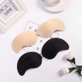 1Pair Women Invisible Underwear nubra Breast Patch Tow-Color Hypoallergenic Mango Cup bra Silicone Non-Falling Off Thin. 