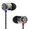 SoundMagic E10C headphone with mic support smartphone (Silver). 