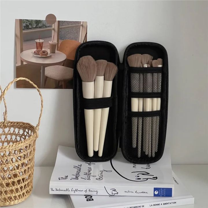 Black%20Cosmetic%20Storage%20Bags%20Waterproof%20Double%20Zipper%20Makeup%20Brushes%20Case%20Women%20Bag%20Portable%20Travel%20Brush%20Holder%20Pen%20case%20Box%20-%20Image%204