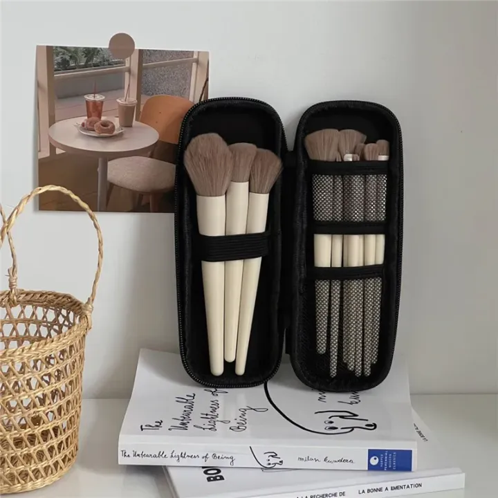 Black%20Cosmetic%20Storage%20Bags%20Waterproof%20Double%20Zipper%20Makeup%20Brushes%20Case%20Women%20Bag%20Portable%20Travel%20Brush%20Holder%20Pen%20case%20Box%20-%20Image%204