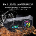 Y10-2X 1/2Pcs Motorcycle Helmet Bluetooth Headset Intercom Long Standby 1000mAh MP3 IPX6 Waterproof  Wireless Hands-free Super. 