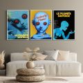 Classic Science Fiction Movies Fantastic Planet La Planete Sauvage Poster Waterproof Wall Art For Living Bedroom Room Decor Gift. 