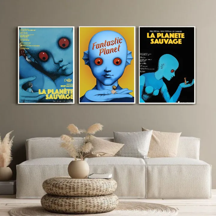 Classic%20Science%20Fiction%20Movies%20Fantastic%20Planet%20La%20Planete%20Sauvage%20Poster%20Waterproof%20Wall%20Art%20For%20Living%20Bedroom%20Room%20Decor%20Gift%20-%20Image%205